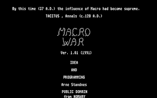 Macro War — screenshot 1
